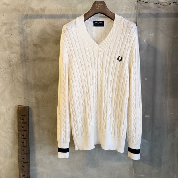 프레드페리 크리켓 니트 100