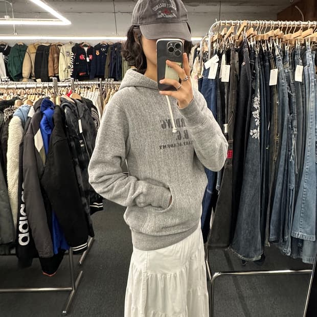 M)Real McCoy’s 빈티지 밀리터리 아카데미 루프휠 후디