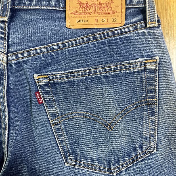 00s 리바이스 501xx made in usa 33x32