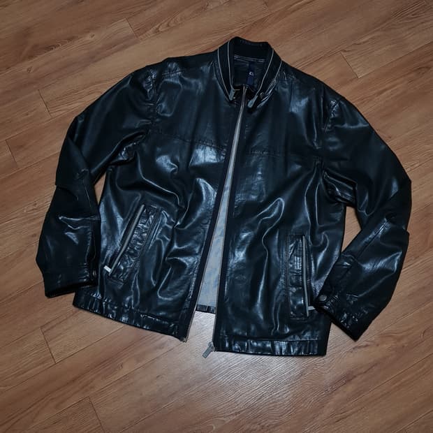 Zeana 에르메네질도 제냐 가죽자켓