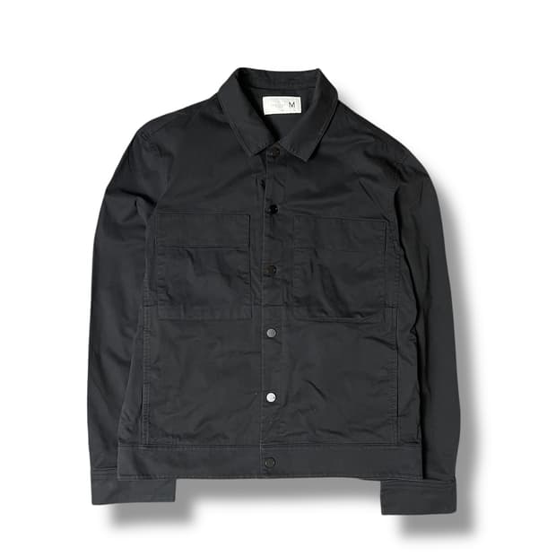 프로젝트 엠 투포켓 코튼 블랙 자켓 100
