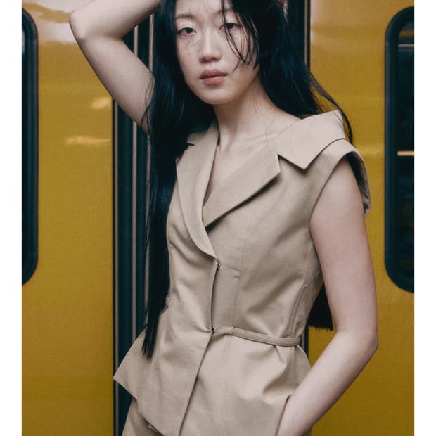 누아믹 wernicke vest beige 새상품 S 베스트