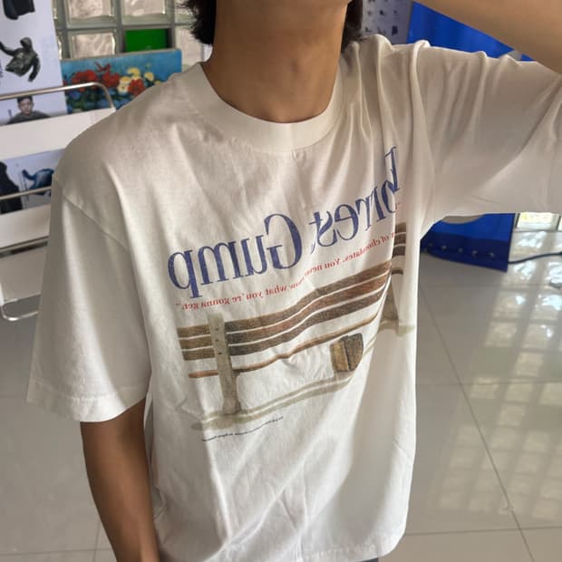 Washed graphic T-shirt