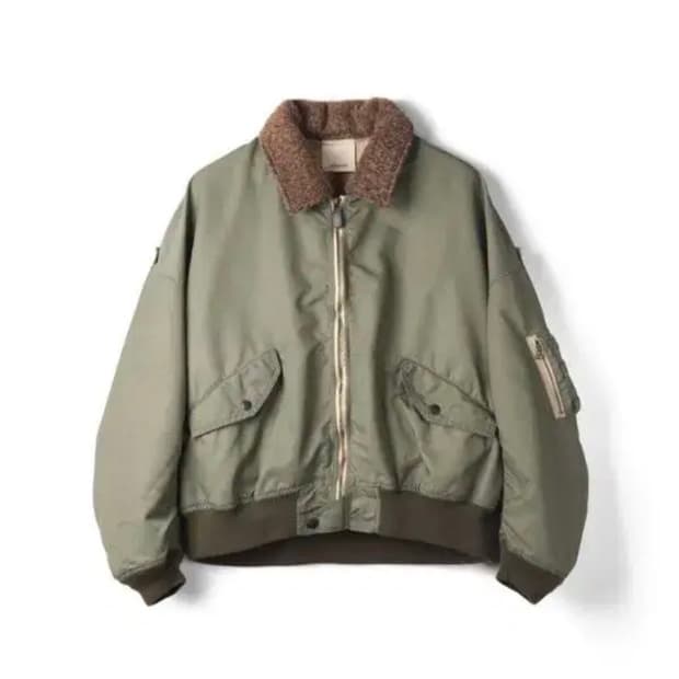 [3] refomed 23fw 봄버 ma-1 자켓 그린