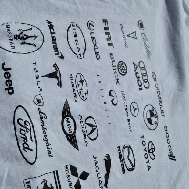 [2XL] 미국 Kiwis Cars 글로벌 자동차 엠블럼 빅프린팅 길단 
