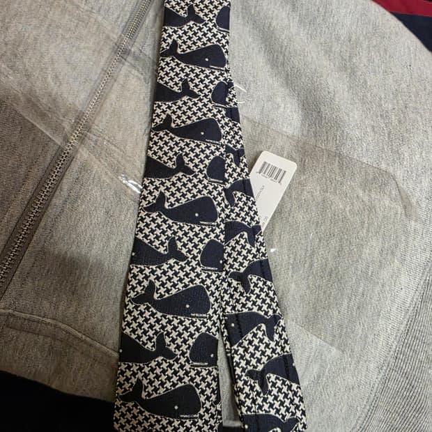 톰브라운 고래 넥타이 새제품