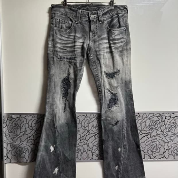 토네이도 마트 부츠컷 데님