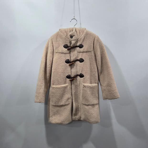 헤지스 키즈 양털 플리스 더플코트 130(9Y)