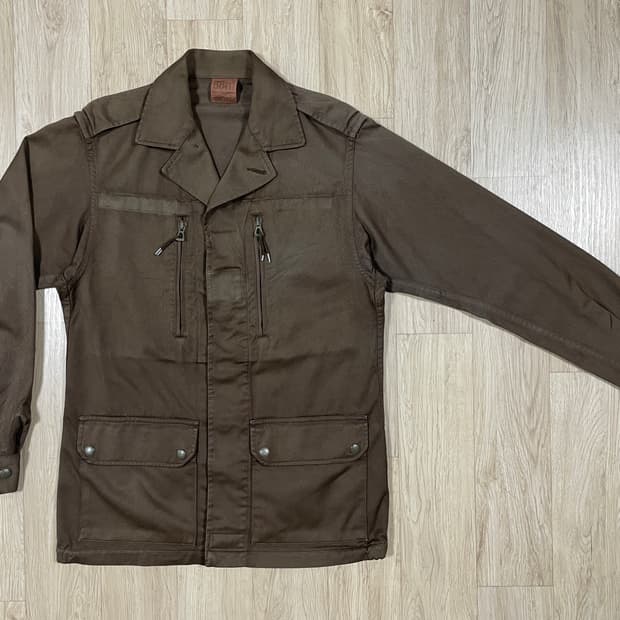 95) 80's 프랑스군 F2 가먼트다잉 야상