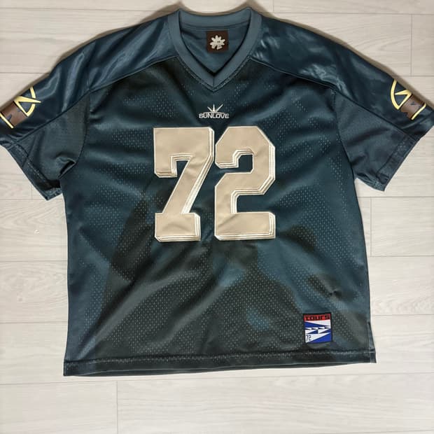 썬러브 럭비 메쉬 티