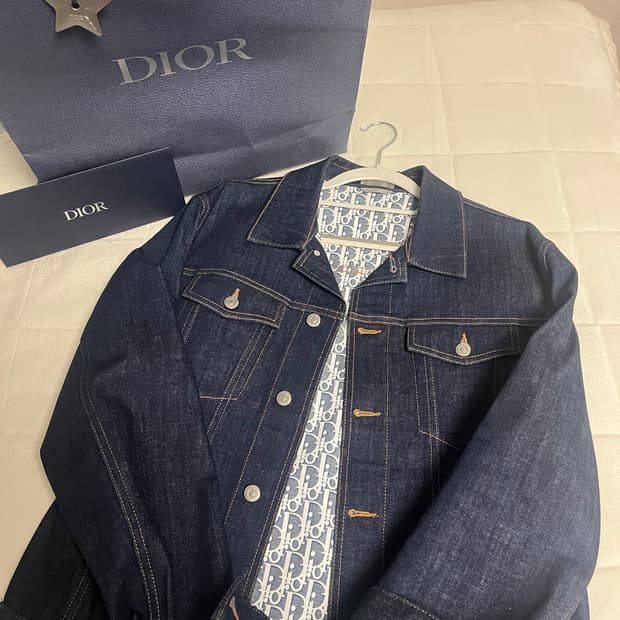 디올 오블리크 데님자켓 (정품