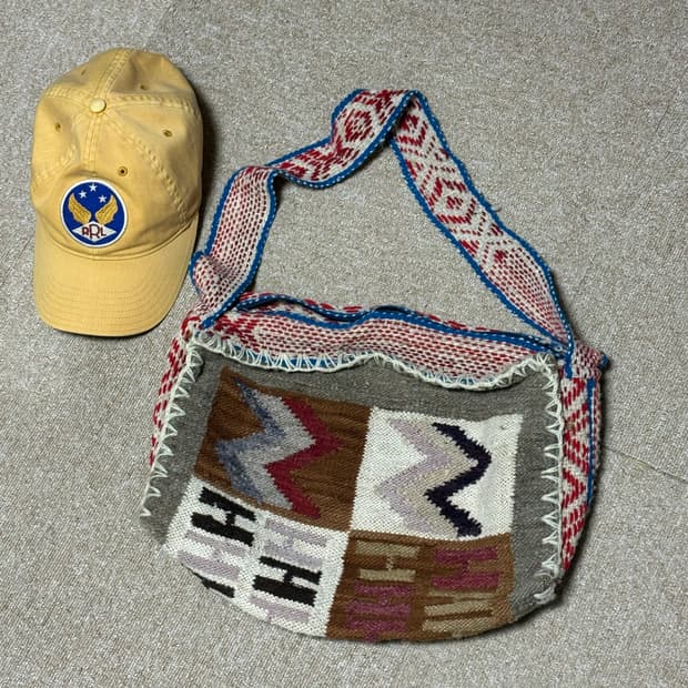 페루산 빈티지 크로스백