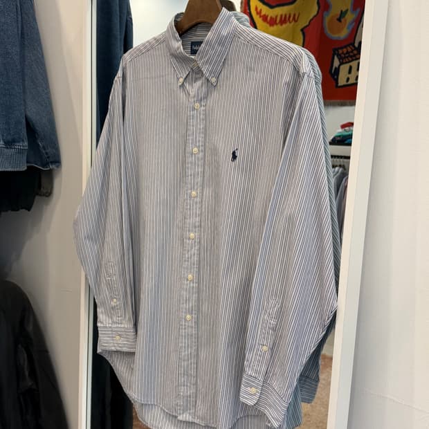 00s Polo RL 폴로 랄프로렌 YARMOUTH 스트라이프 셔츠