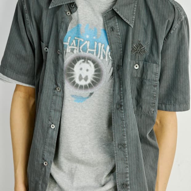 해칭룸 Bone Dragon Shirt 그레이 4사이즈!