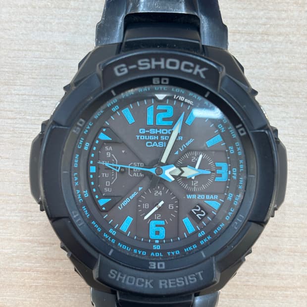 카시오 지샥 터프솔라 GW-3000BD 메탈시계