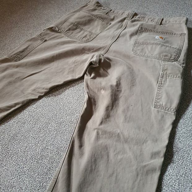 칼하트 B324 릴렉스 핏 트윌 유틸리티 워크 팬츠  no.79