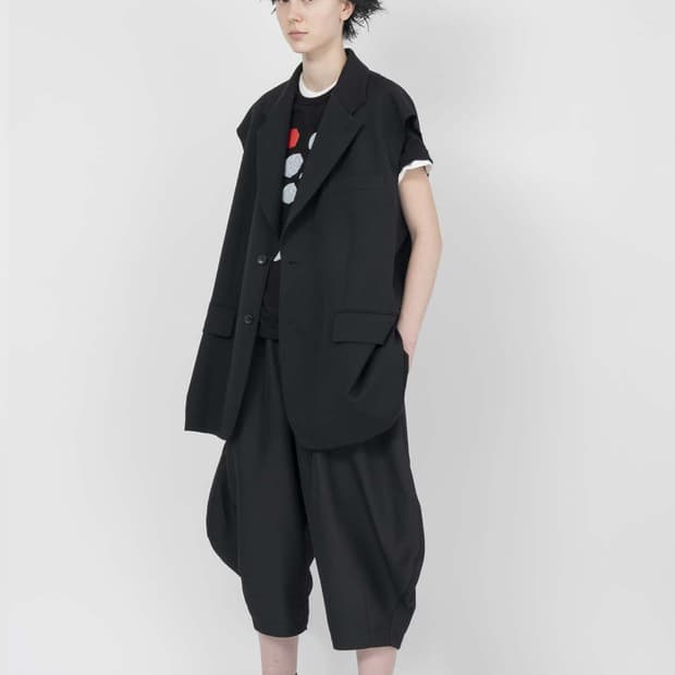 블랙 꼼데가르송  벌룬팬츠 2025ss