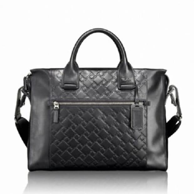 투미 TUMI 블랙 가죽 서류 가방