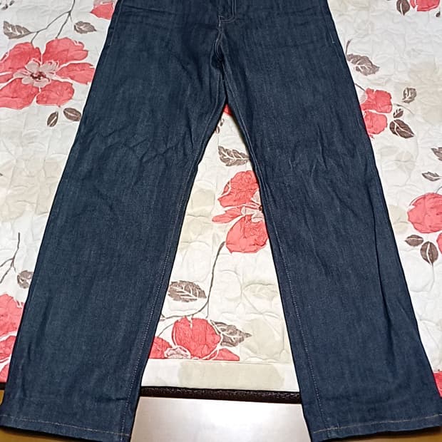 플랙 와이드청바지 32인치 기장108