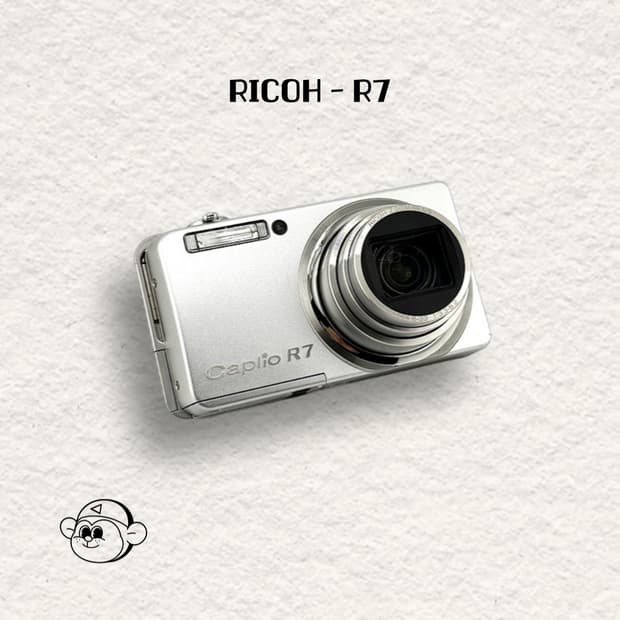 [📸리코감성] RICOH 리코 카프리오 R7 레트로 디지털 카메라