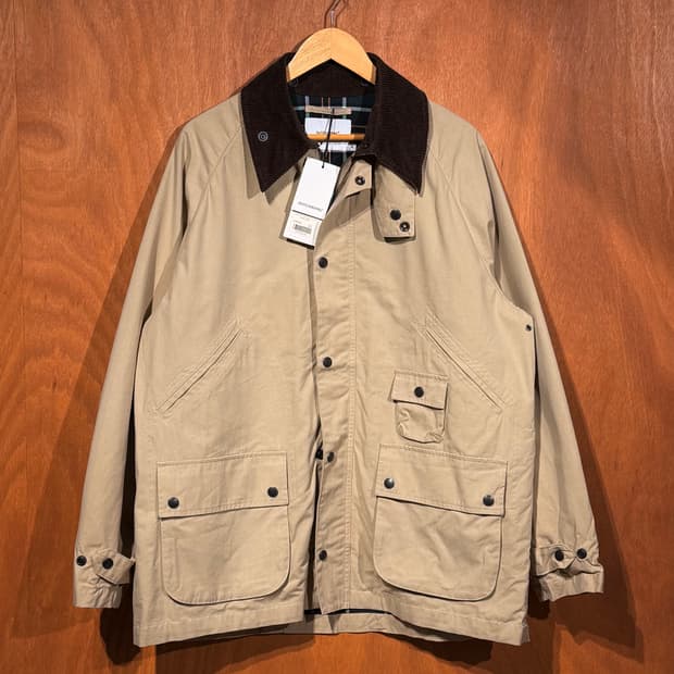 미사용)아웃스탠딩 코튼 헌팅 자켓 XL 바버
