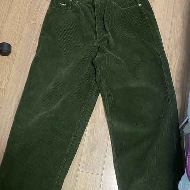 오베이 코듀로이 bigwig baggy pants 32
