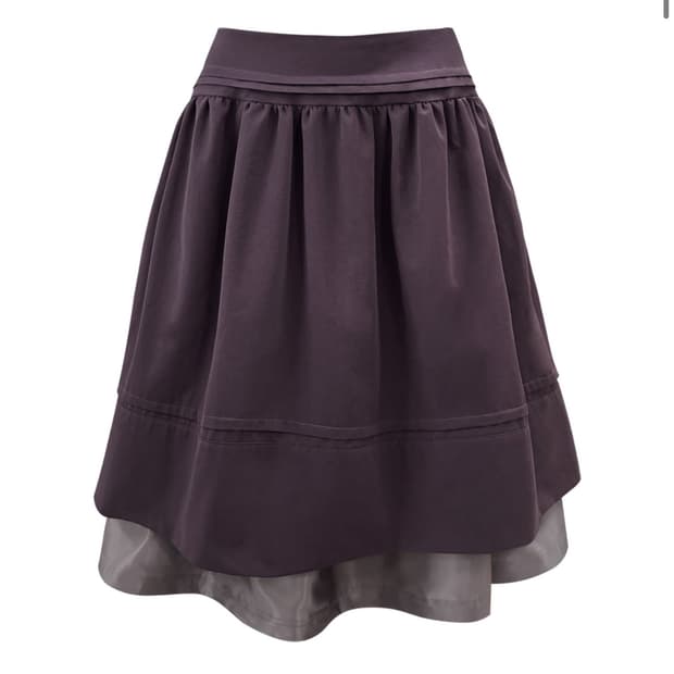체메씨 SHY LAYER SKIRT (PURPLE)