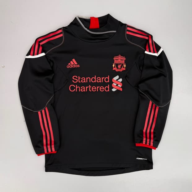 아디다스 10-12시즌 리버풀 트랙탑 져지