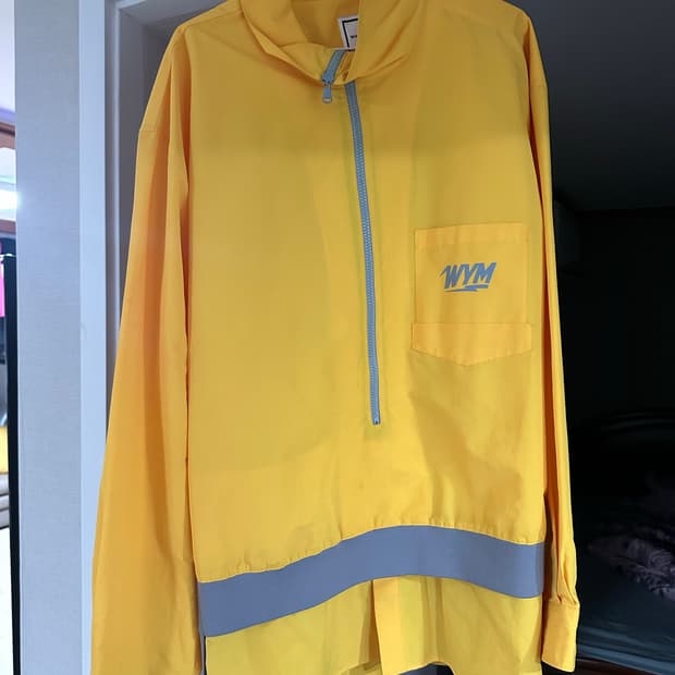 우영미 옐로우 하프짚 오버핏 자켓 52