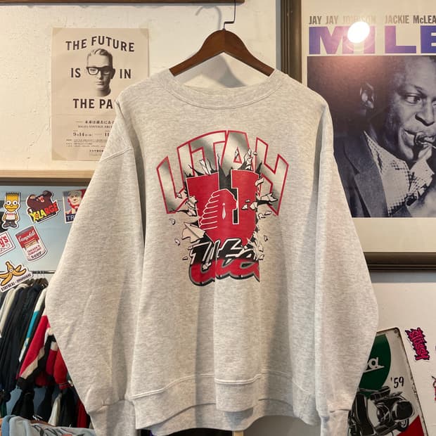 90s 리 유타대학 스웻셔츠 맨투맨 XL