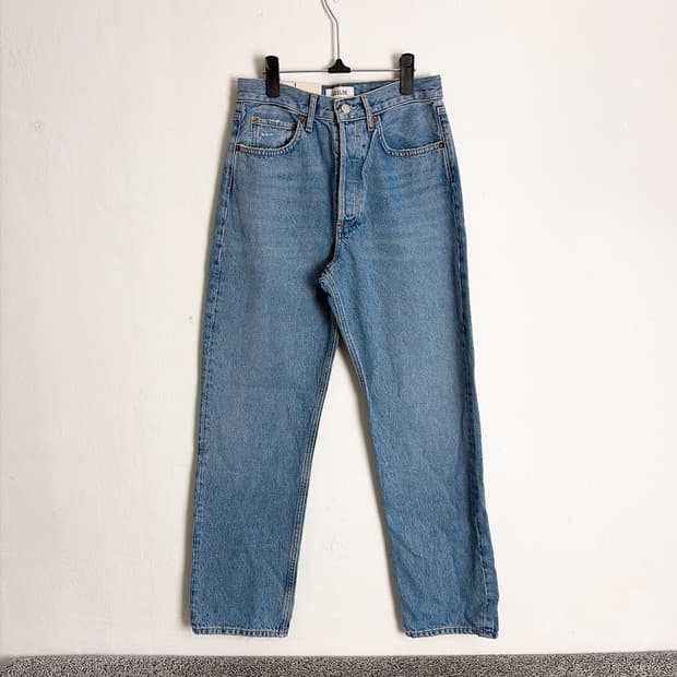 (정품/새상품) AGOLDE 에이골디 여성 90S 미드라이즈 루즈핏 데님