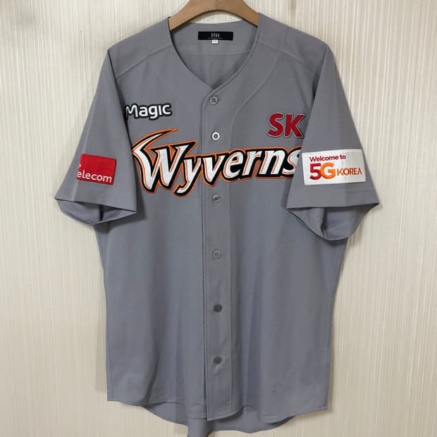KBO SK와이번스 어센틱 홈유니폼/져지 105 #23 켈리