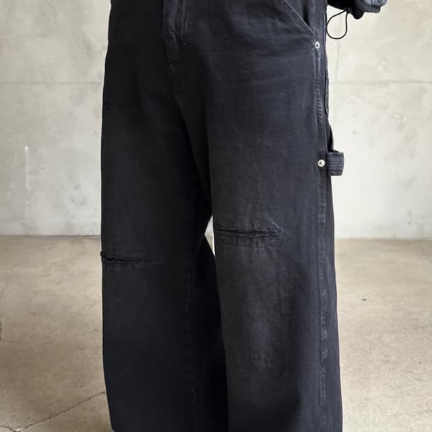 [ 2->3 교환, 3 구매 ] 폴리테루 데미지드 카펜터 팬츠