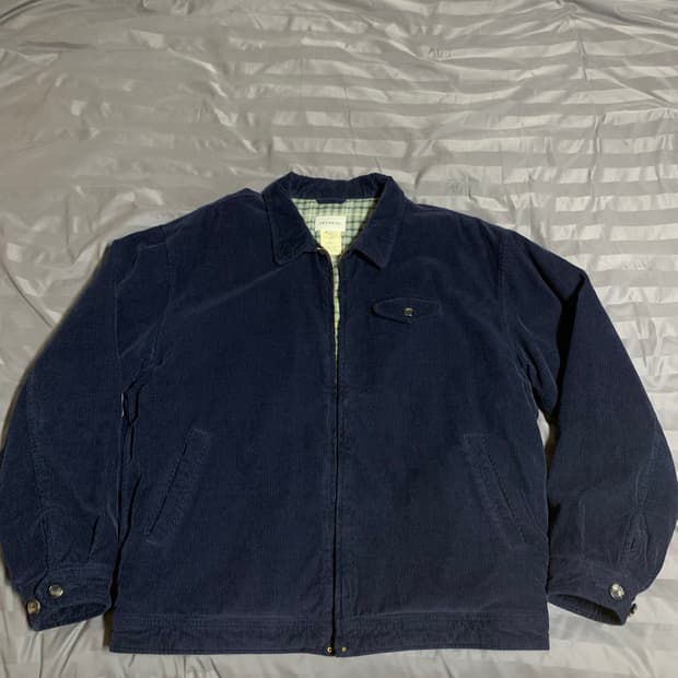 카키스 코듀로이 스윙자켓