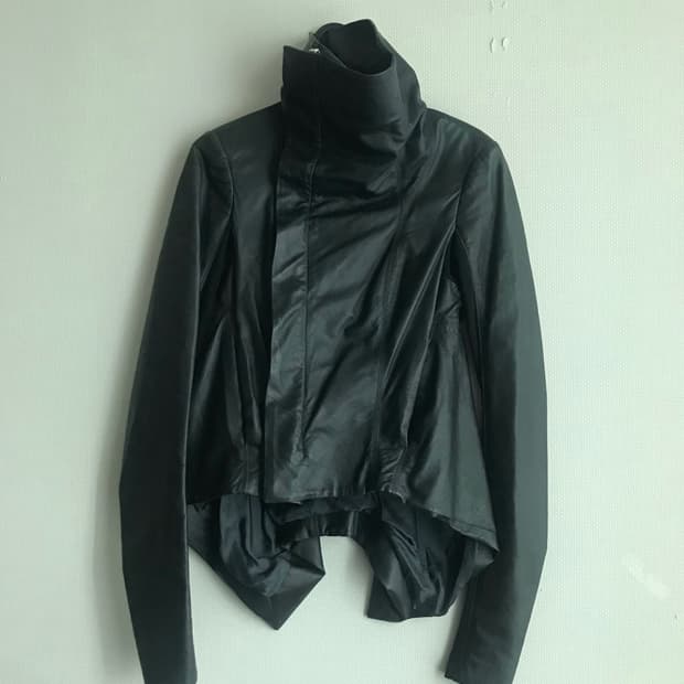 Rick Owens 2010SS 나스카 하이넥 램스킨자켓