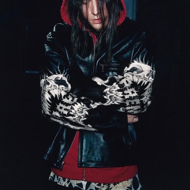 25fw 슈프림 요지 야마모토 레더 재킷