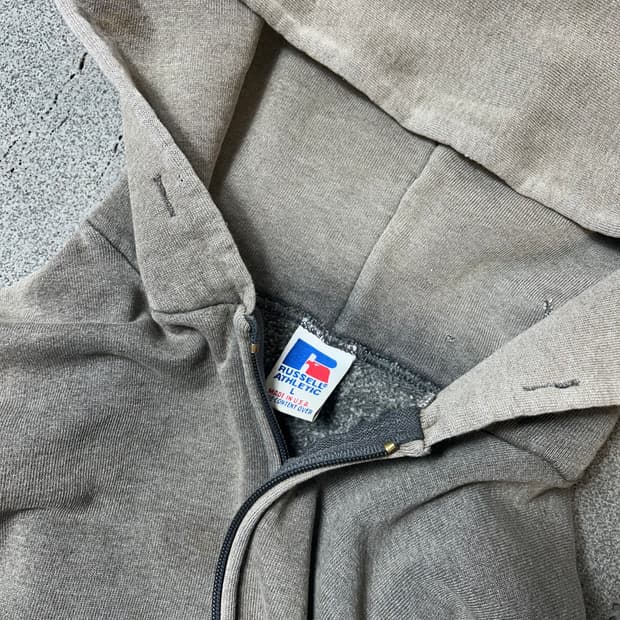 USA 90년대 러슬 애슬레틱 후드집업 판매