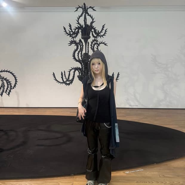 언더커버 후디드 케이프