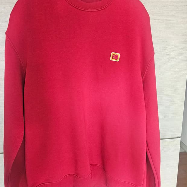 코닥 레드 맨투맨 티셔츠 100-105