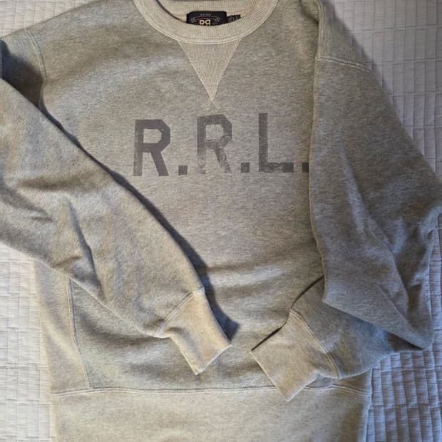 RRL 기모 맨투맨