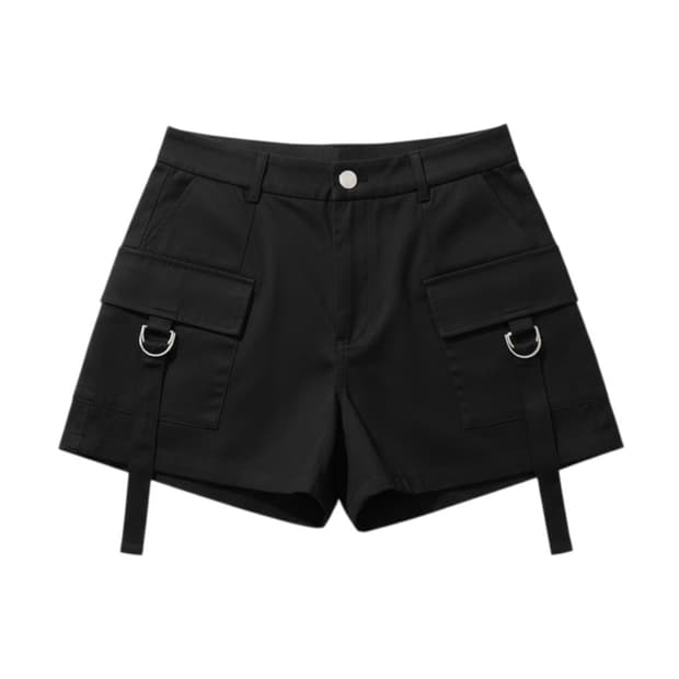 Y2K 네이비 숏팬츠