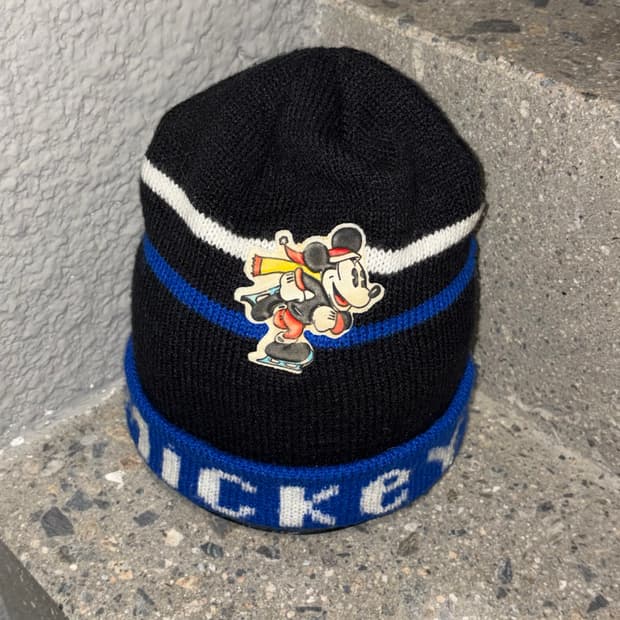 빈티지 미키마우스 비니