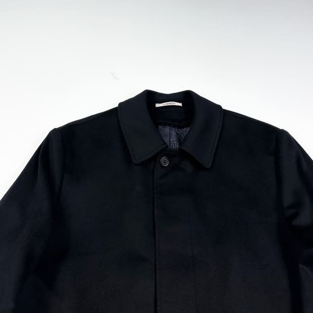 지방시 레트로 캐시미어 블랙 롱코트 자켓 (L)