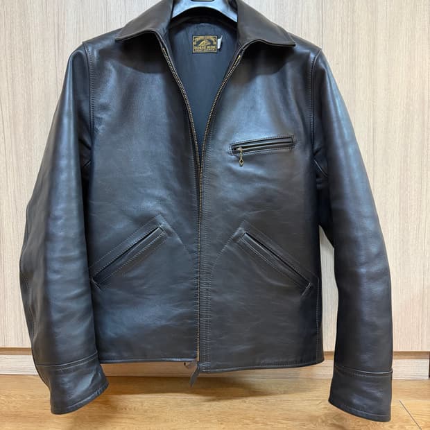 트로피클로딩 허밍버드 가죽자켓(프론트쿼터 홀스하이드)