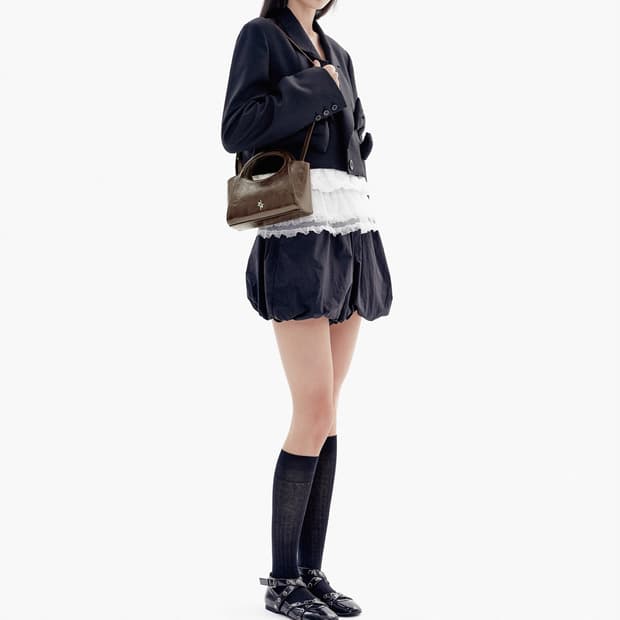 파인드카푸어 마켓백 20 다크브라운 새상품