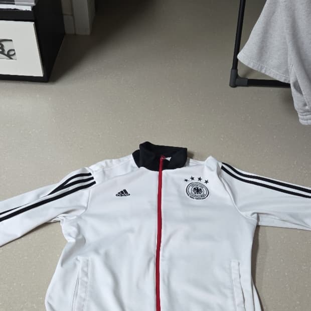 아디다스 독일 국대 트랙탑 화이트