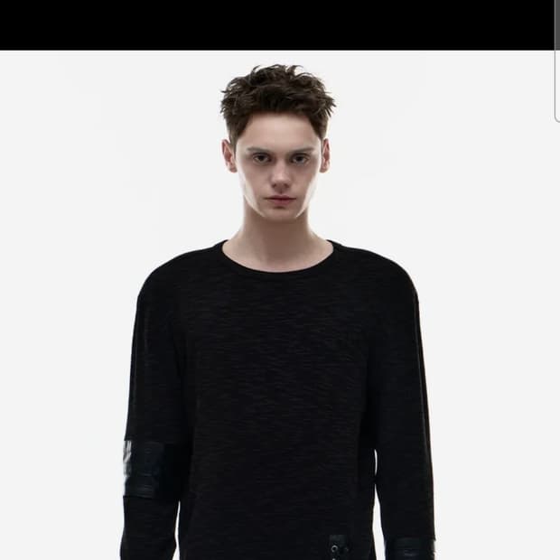 [구매]Op. 07 REIN PATCH LONG SLEEVE BLACK