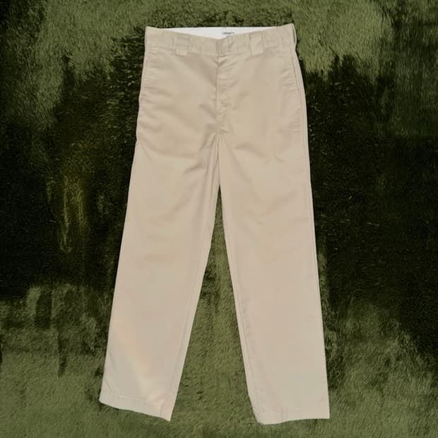 [29] 칼하트 WIP Crafter 포켓 워크 치노 팬츠 베이지