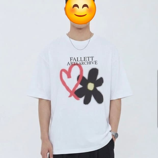 팔렛 러브 스프레이 반팔티 XL