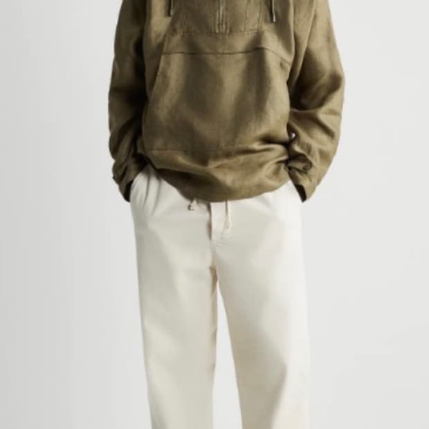 자라 린넨 아노락 xl